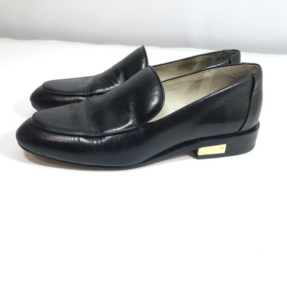 Louise et Cie Black Leather Loafers Women Sz 7, EU Sz 37 - Picture 3 of 12
